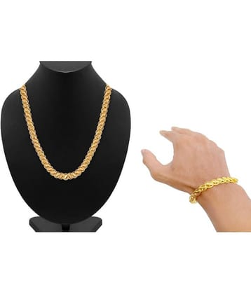 JIPPA Gold Plated Chain ( Set of 2 )
