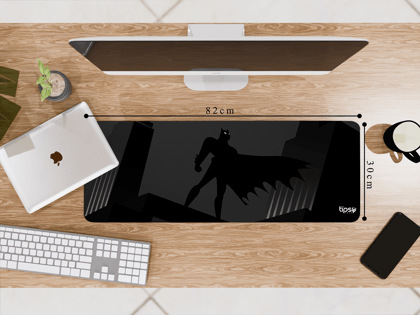 "BATMAN ON THE EDGE" Gaming Mousepad- Elevate Your Gaming Experience-Large (30CM X 82CM)