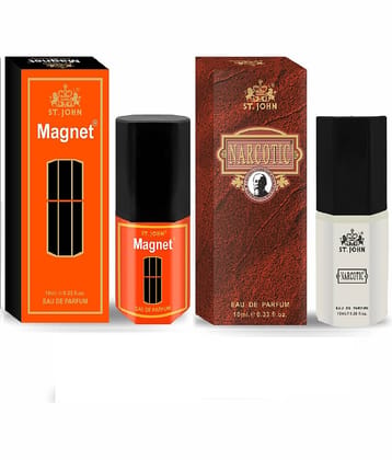 St. John Eau De Parfum (EDP) Woody,Fresh,Oriental Mild -Fragrance For Men ( Pack of 2 )