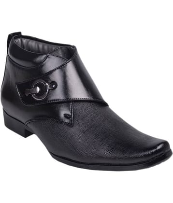 Aadi Black Formal Shoes