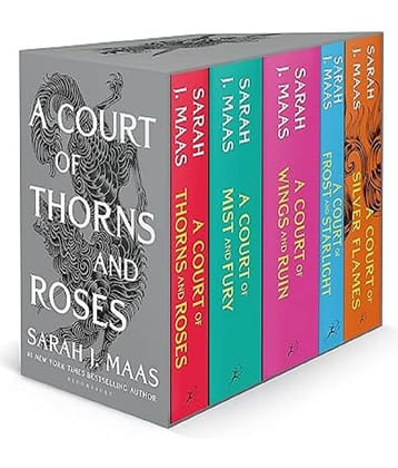 A Court of Thorns and Roses Paperback Box Set (5 books) Product Bundle – 18 November 2022