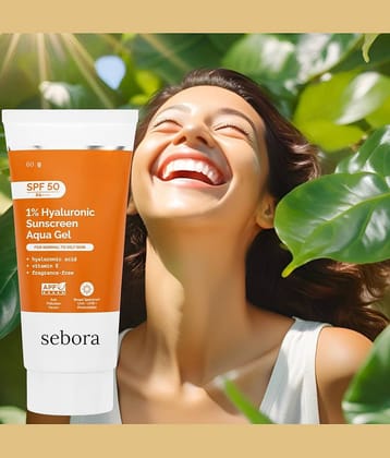 Sebora SPF 50 Sunscreen Cream For All Skin Type ( Pack of 1 )