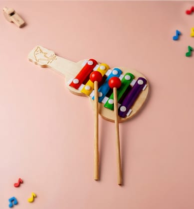 Handcrafted Wooden Xylophone Toy – Lacquerware Craft Handcrafted Wooden Xylophone Toy – Lacquerware Craft