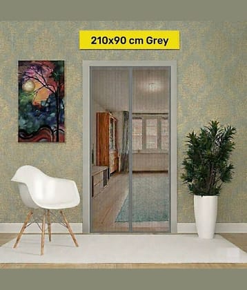 CASA FURNISHING - Gray Polyester Hanging Mosquito Net ( Pack of 1 )
