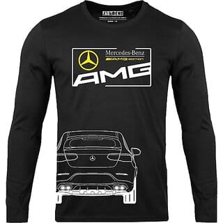 FastB Men Typography Round Neck Black T-Shirt