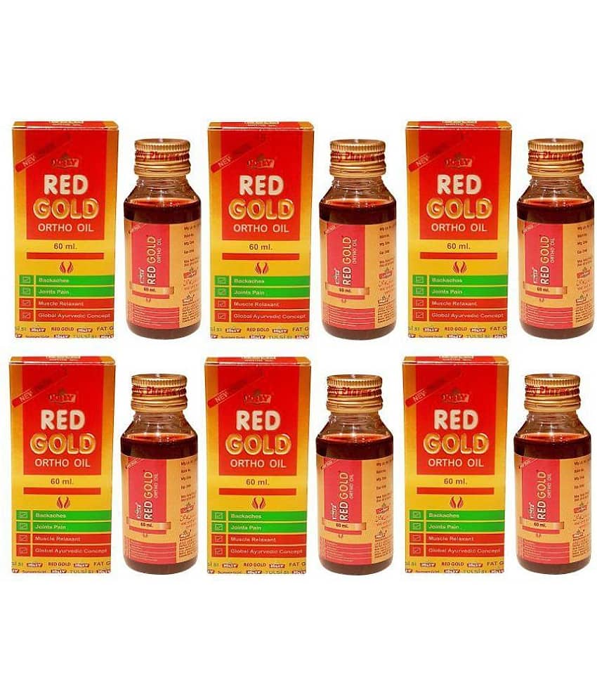 Jolly Pharma Ortho Pain Relief Oil - Fast Pain Relief In Joint Pain And Back Pain For Men & Women Pack Of 6