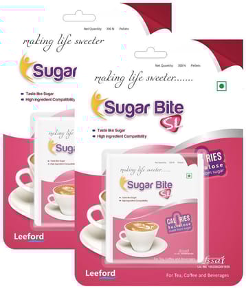 SUGAR BITE Sugar Substitute Tablets 40 g Pack of 2