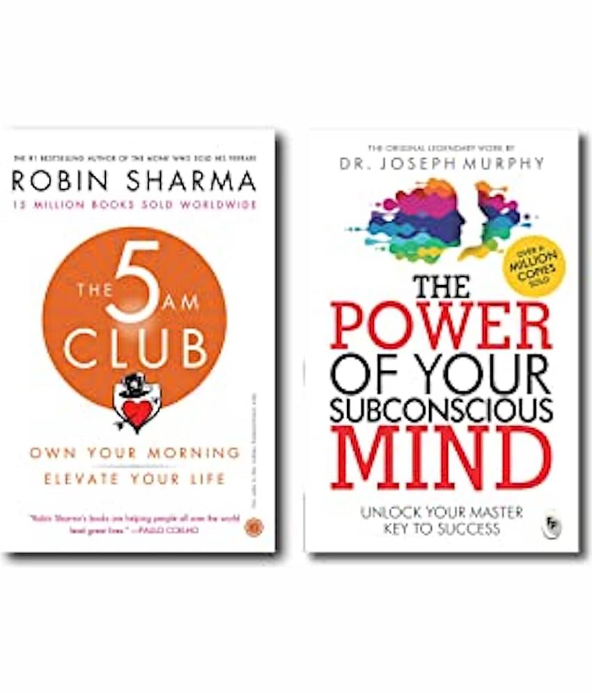 The Power of your Subconscious Mind + The 5 AM Club (2 Books Combo
