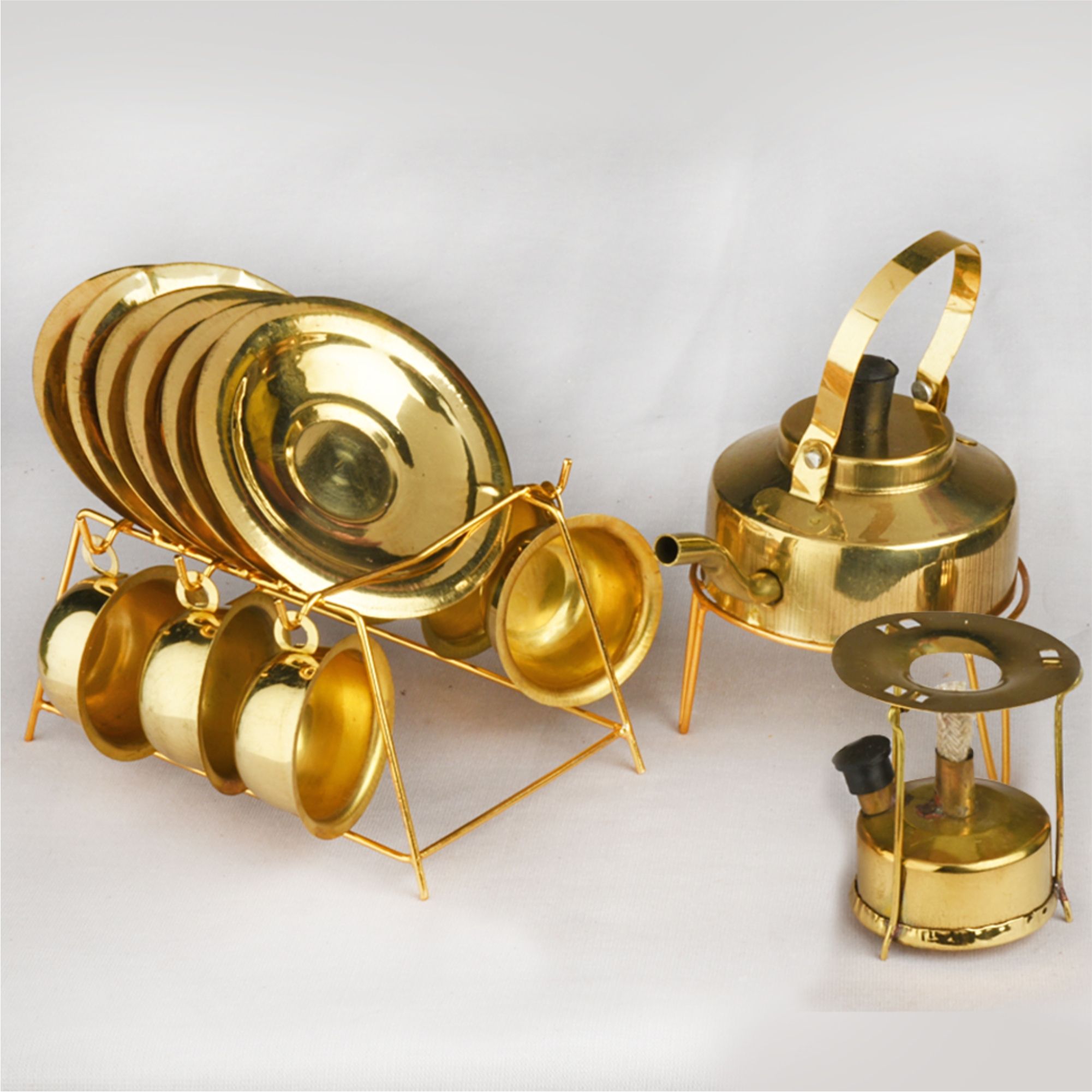 Toy Antiqua Tea Set Big Premium Handcrafted Toy