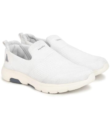 Aqualite White Men's Slip-on Shoes - None