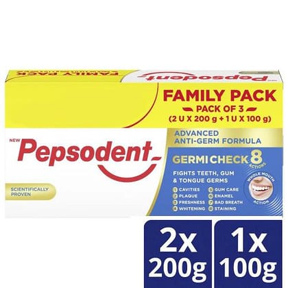 Pepsodent family pack (200+100)