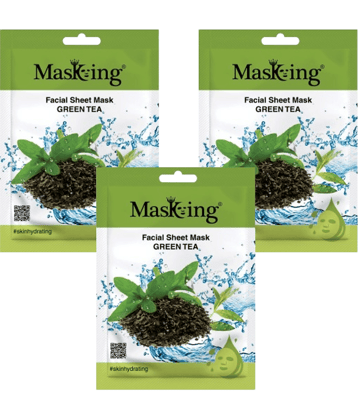 Masking - Fairness Sheet Mask for All Skin Type ( Pack of 3 )