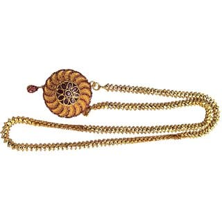 S L GOLD Micro Plated Ileana Doller Chain N25 S L GOLD Micro Plated Ileana Doller Chain N25