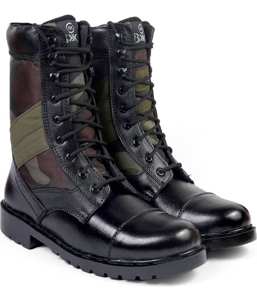BXXY Black Hiking & Trekking Boot