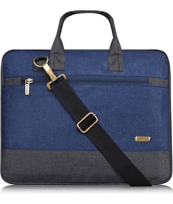 Lorem - Blue Colorblocked Messenger Bag