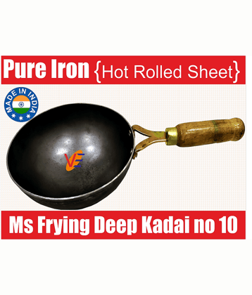 Veer - Iron Non coated Deep Kadhai 1.75