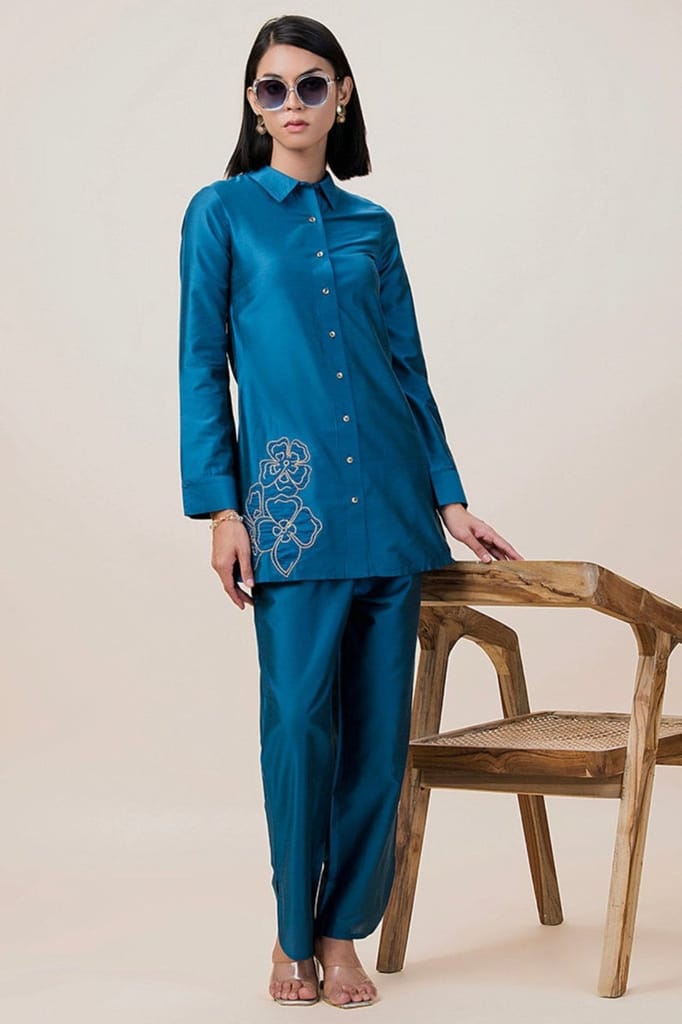 Designer Shirt Style Kurta Set (Copy) - Kurtas & Kurta Sets | Buy online on ZillyBuy