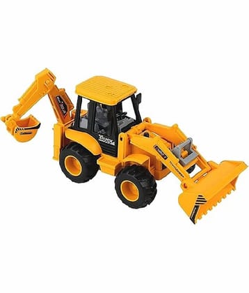 FEDIFU  Plastic Construction Loader Truck Vehicles for Kids - Building Vehicles Engineering Toys for Toddlers - High-Speed Friction Excavator Toy