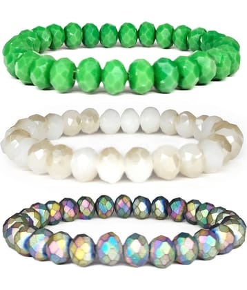 DAIVYA WELLNESS - Multicolor Bracelet ( Pack of 3 )