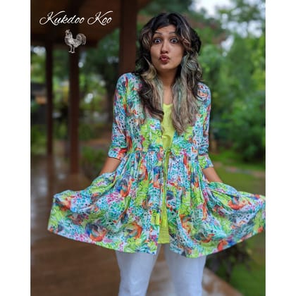 Malmal Kurti & Jacket for Women | Kukdoo Koo-S