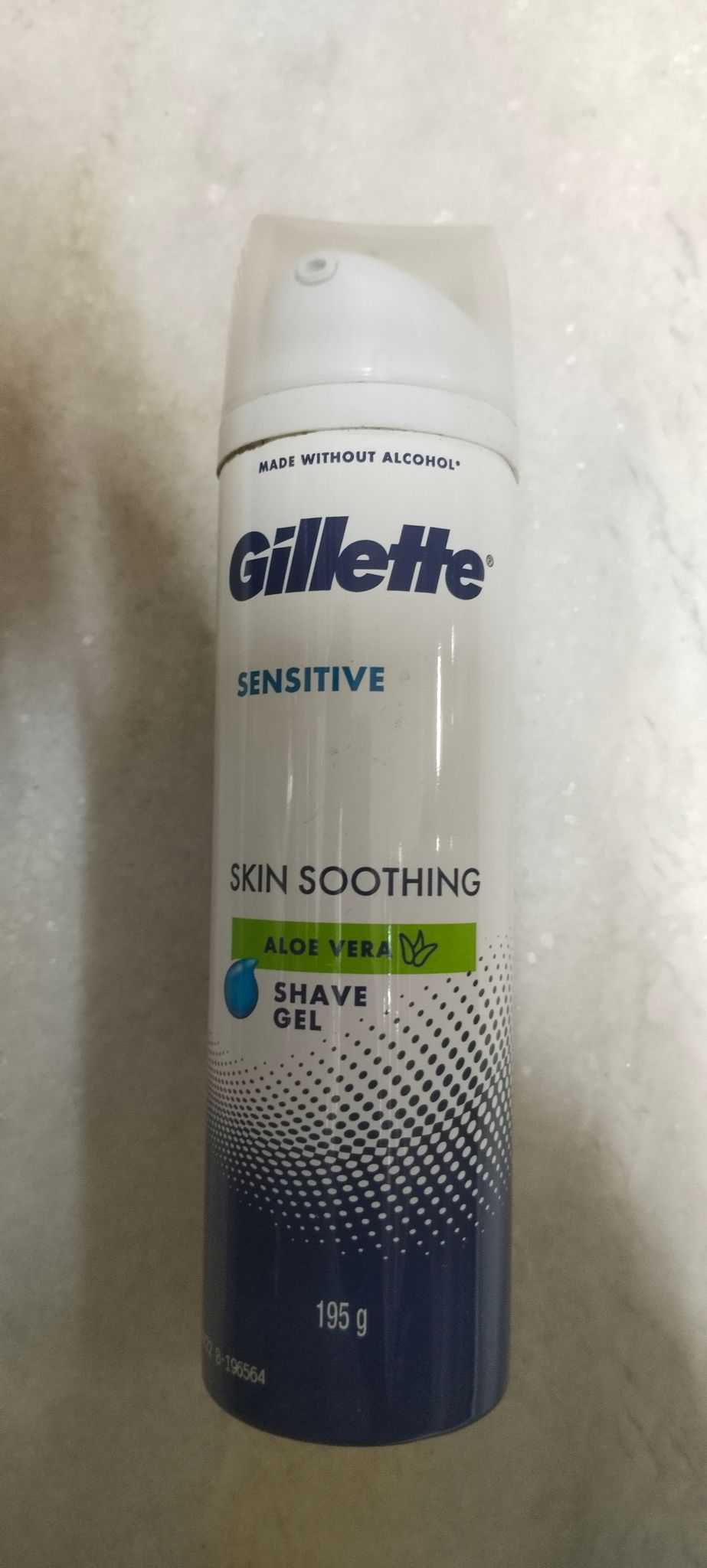 Gillette sensitive shave gel 195 g