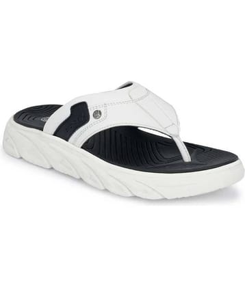 Big Fox White Men's Thong Flip Flop