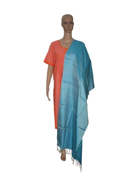 Pure Eri Eri Diamond Weave Stole