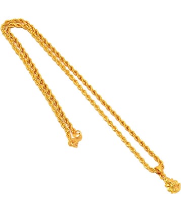 Jewarhaat - Golden Pendant ( Pack of 1 )