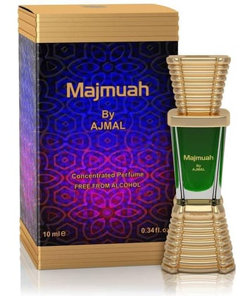 Ajmal Majmua Attar | Floral & Woody Fragrance | Long Lasting Attar For Men & Women - 10ML Pack of 1