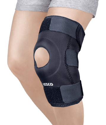Vissco Unisex Patella Stabilisers Single Black ( XL - Size )