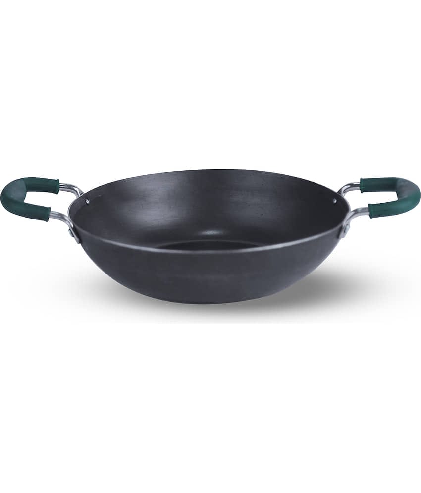 The Indus Valley - Iron Non coated Shallow Kadhai 2 L