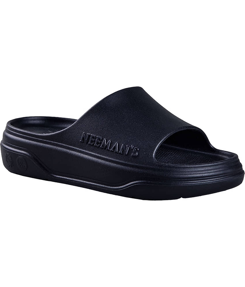 Neemans Cushers Slides Black Women's Slide