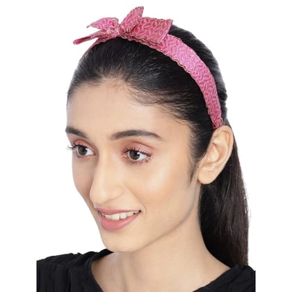 Women Pink Hairband
