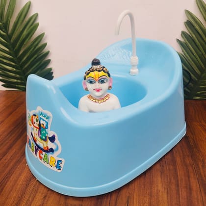 Shower Bathtub for laddu gopal ji (random colour)