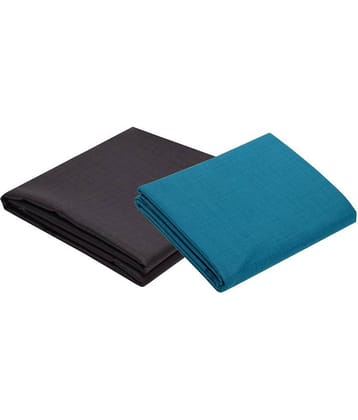 KUNDAN SULZ GWALIOR Multi Cotton Blend Unstitched Shirts & Trousers 1 Pant & 1 Shirt Pc For Men's