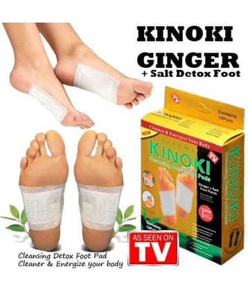 Niyati Impex 30 Pcs Kinoki Cleansing Detox Foot Pads Foot Care Free Size