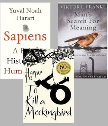 Sapiens + Man's Search For Meaning + To Kill a Mockingbrd