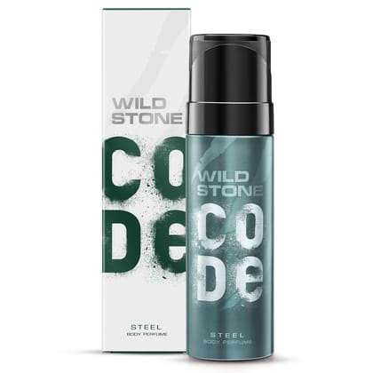 Wild Stone Code Steel Long Lasting No Gas Body Perfume For Men, 150Ml - Steel, Spray Wild Stone Code Steel Long Lasting No Gas Body Perfume For Men, 150Ml - Steel, Spray - 150 ml (Pack of 1)