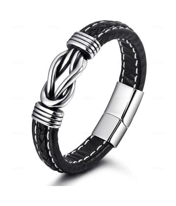 Thrillz Black Bracelet ( Pack of 1 )