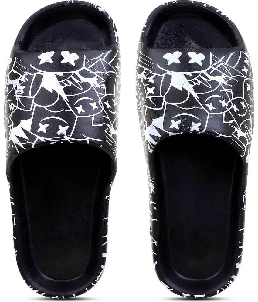 Pampy Angel - White Men's Slide Flip flop