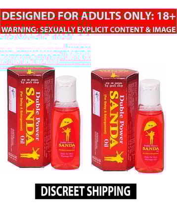 Syan Deals Duble Power Sanda Oil 15 ml Pack Of 2 (Ayurvedic Massage Oil for Men)