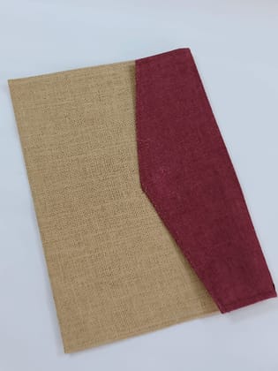 Jute Office File Folder Brown