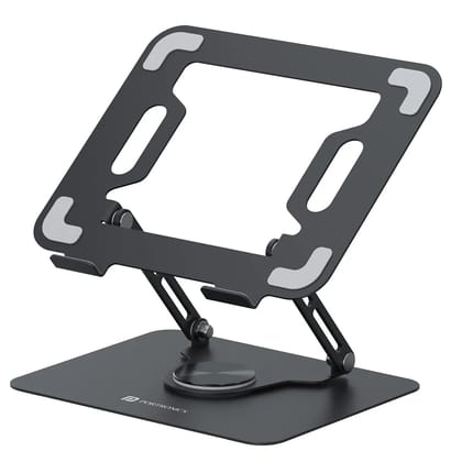 Portronics My Buddy K9 360 Rotating Laptop Stand | Adjustable Height Ergonomic Laptop Riser | Ventilated Anti-Slip Design | Portable Foldable Stand for Laptops & MacBooks (Random Color) Portronics My Buddy K9 360 Rotating Laptop Stand | Adjustable Height Ergonomic Laptop Riser | Ventilated Anti-Slip Design | Portable Foldable Stand for Laptops & MacBooks (Random Color)