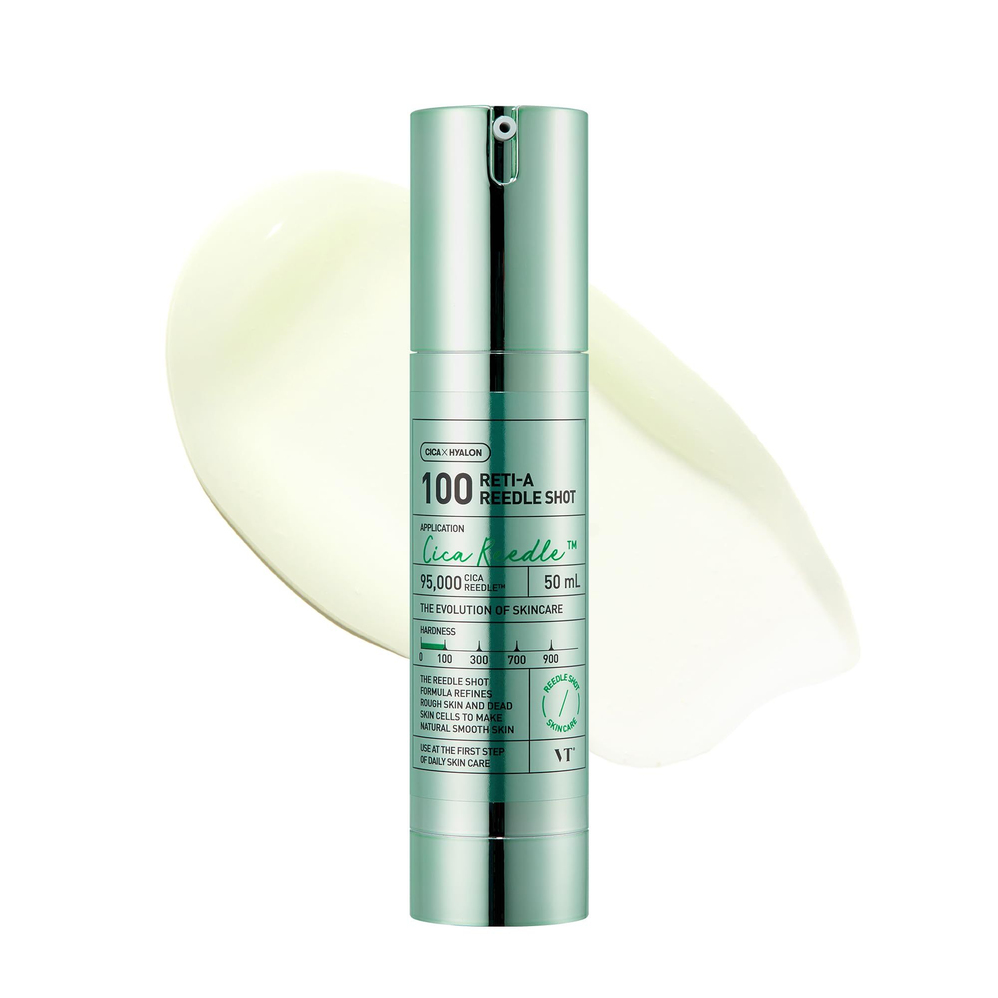 VT COSMETICS RETI-A Reedle Shot 100, Retinol Serum with Exosome & Hyaluronic Acid 50ml VT COSMETICS RETI-A Reedle Shot 100, Retinol Serum with Exosome & Hyaluronic Acid 50ml - RetiA Reedleshot100