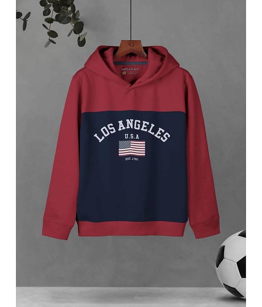 HELLCAT Pack of 1 Boys Cotton Blend Sweatshirt ( Navy )