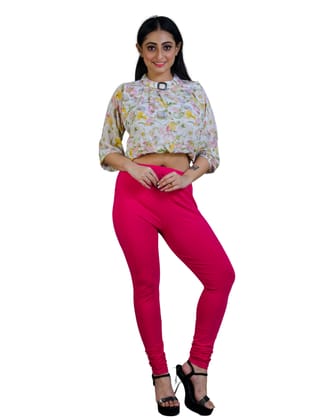 001AFR 4Cats Free Size Royal Churidar Leggings - L Rani