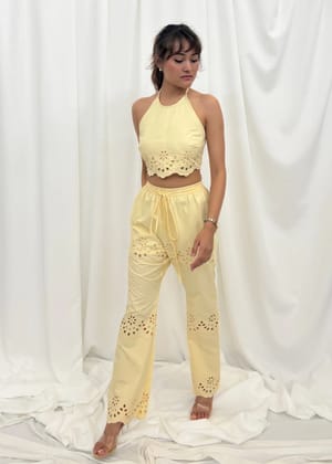 Savina Co-ord set-Yellow / XS