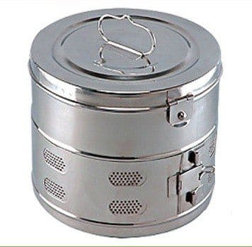 AAbha Premium Stainless Steel Seamless Dressing Drum (11 x 9) AAbha Premium Stainless Steel Seamless Dressing Drum (11 x 9)