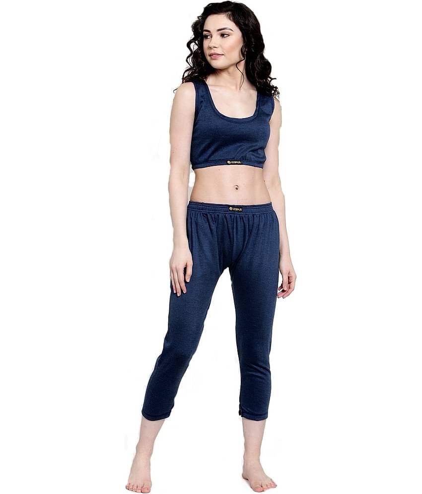 Uzarus Cotton Blend Set - NAVY