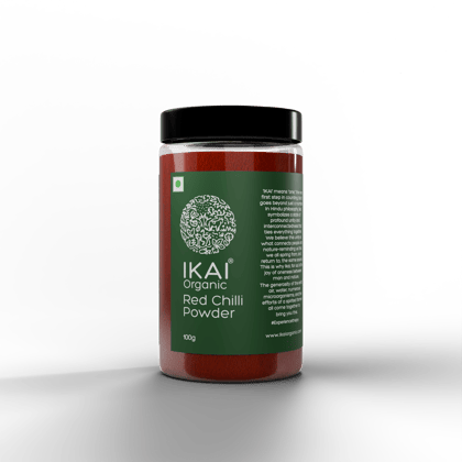 Organic Red Chilli Powder | Lal Mirch Powder | Pure | Red Colour | Hot | 100g